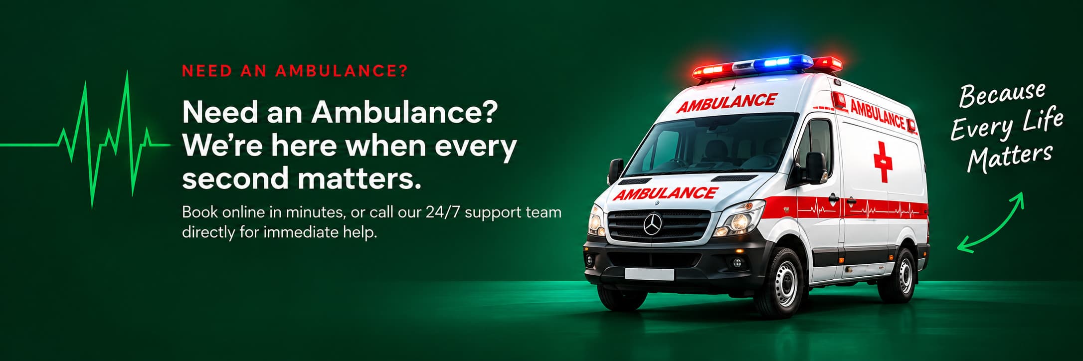 Need an ambulance - Ambulance Wala